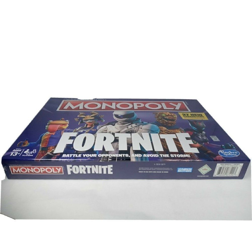 Monopoly: Fortnite Edition Board Game - Newest Edition -27 New Characters [NIB]